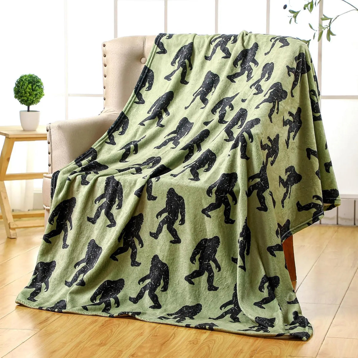 [Back to School] Vintage Wrinkle-Resistant Flannel Throw Blanket, 1-Side Printed Unique Gifts for Man, Christmas Thanksgiving Gifts for Adults, for Bed Sofa